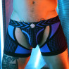 Breedwell Boxer Jock Dickmatized Noir-Bleu